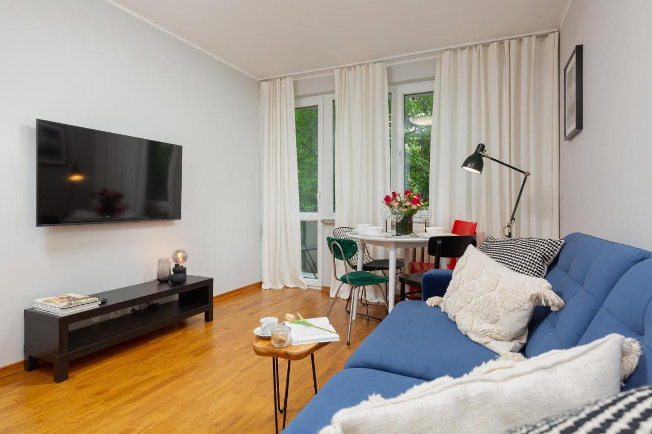 Central Apartment Solec Wilanowska By Noclegi Renters Varsavia Esterno foto